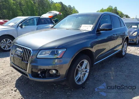 2017 Audi Q5 2.0T Premium из США, поврежденный, VIN WA1L2AFPXHA058456